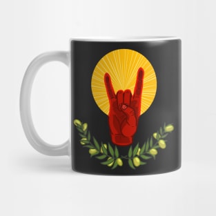 Mano Cornuto Mug